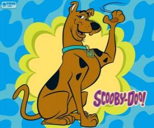 yapboz Scooby-Doo, kahraman köpek